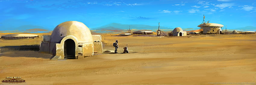 Star Wars Tatooine Background HD wallpaper