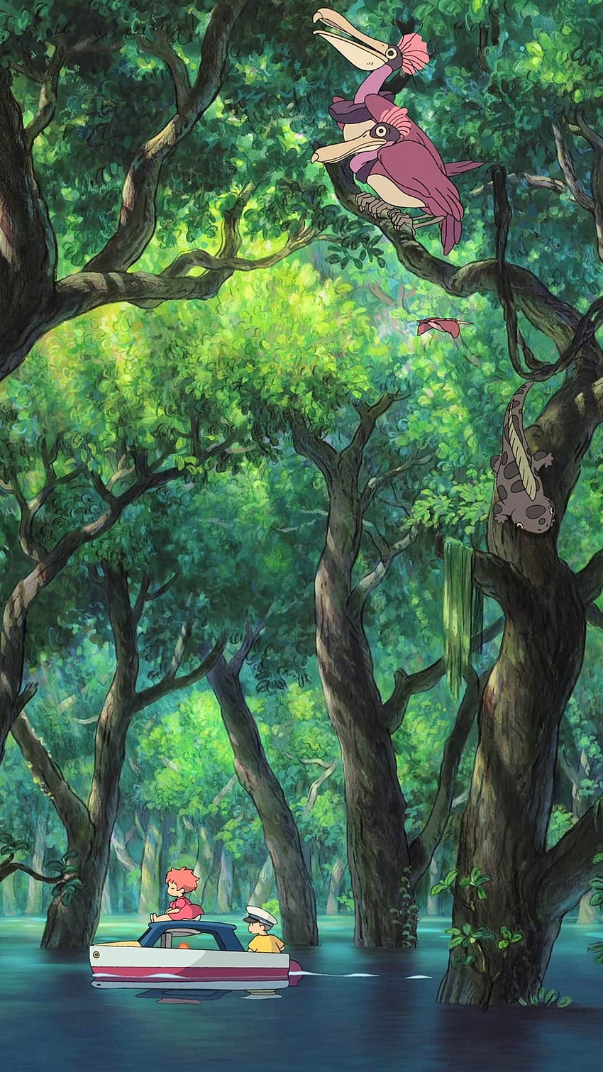 Ponyo, Ghibli HD phone wallpaper