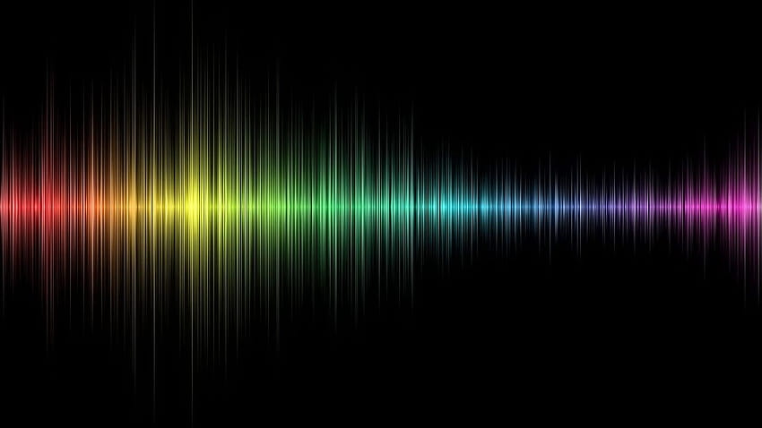 onda de sonido Ondas Colores de neón Ondas de sonido [] para tu, móvil y tableta. Explore la forma de onda, Neon Soundwave fondo de pantalla