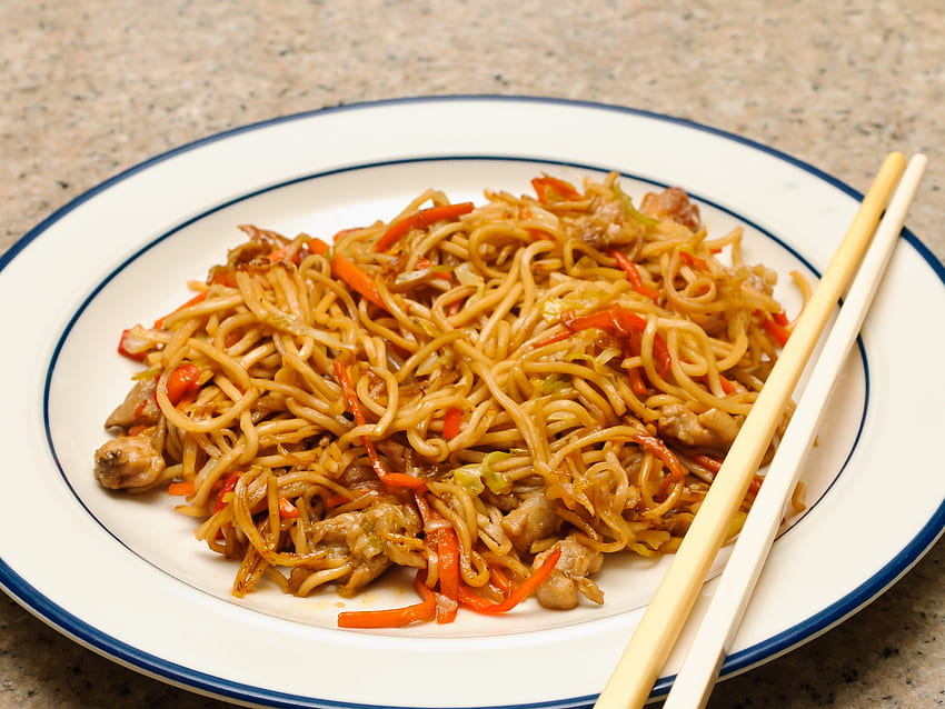 How to Make Restaurant Style Chow Mein at Home: 11 Steps HD wallpaper