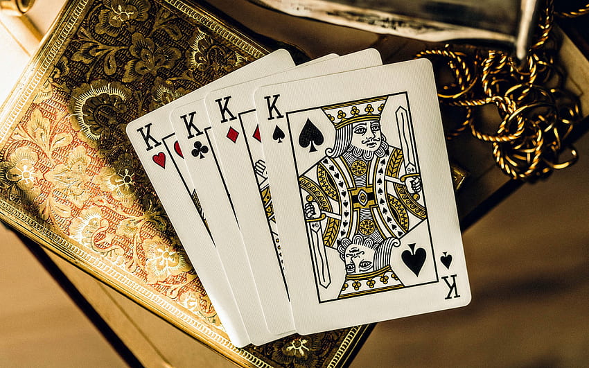 Four King, karty do gry, quady królów, poker, kombinacje, quady króla do pokera z rozdzielczością. Wysoka jakość, poker 2560X1600 Tapeta HD