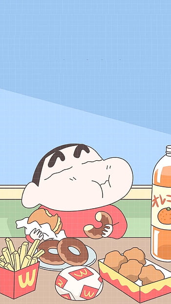 desktop wallpaper shinchan wala foodie thumbnail