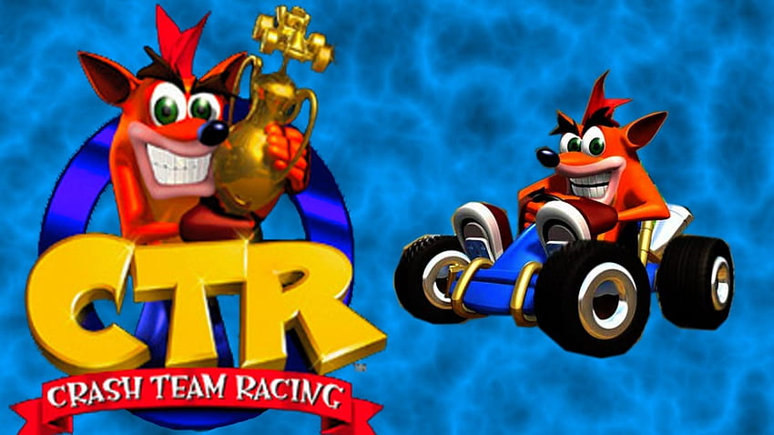 Crash Team Racing. Accident Fond d'écran HD