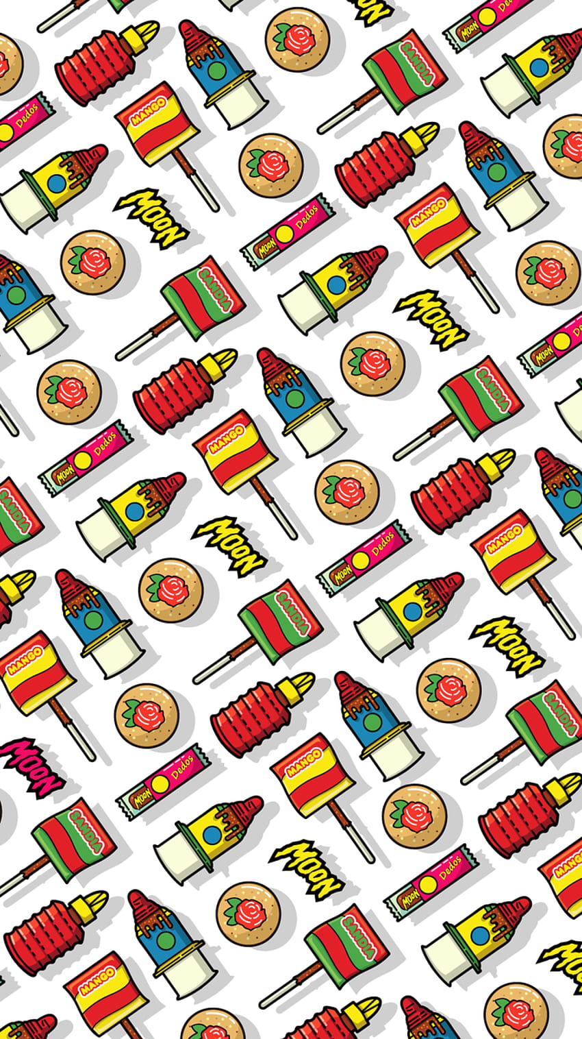 Mexican Candy Illustration t HD phone wallpaper  Pxfuel