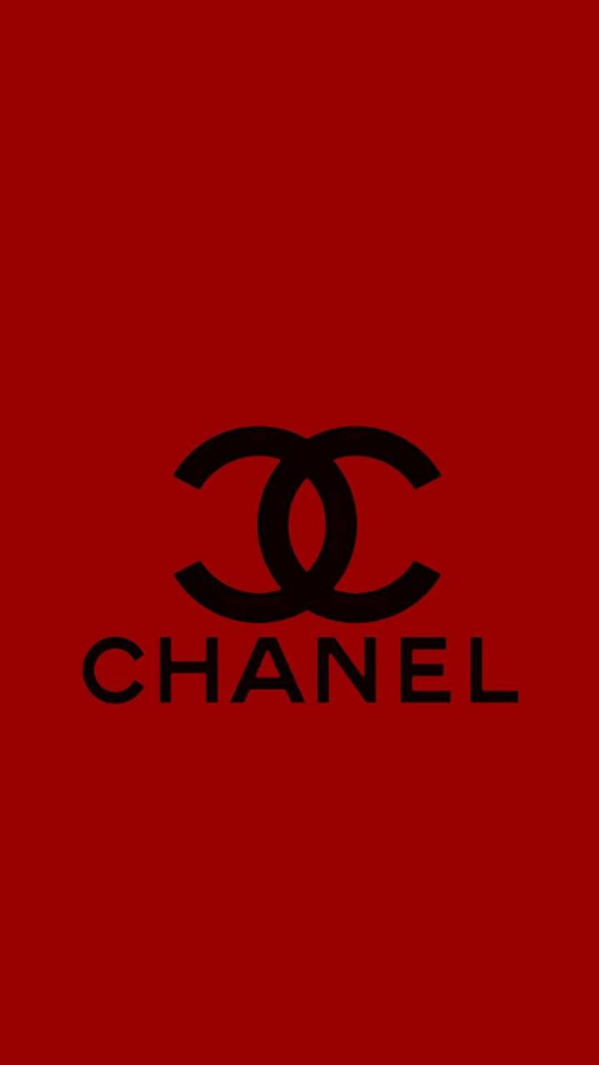 chanel, Red Chanel HD phone wallpaper