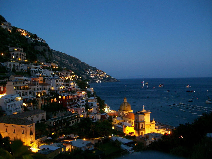 Amalfi, Pantai Amalfi Wallpaper HD