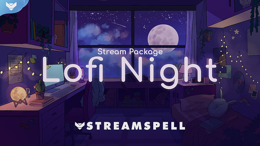 Cyberpunk Coffee Shop Stream Package – StreamSpell