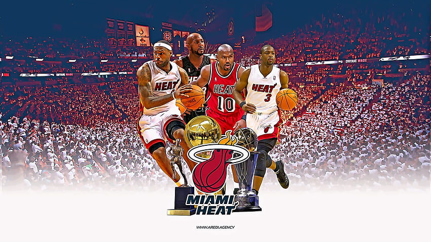 Infografik NBA. Starke Hitze. Hitze in Miami, NBA-Legenden, Tim Hardaway HD-Hintergrundbild
