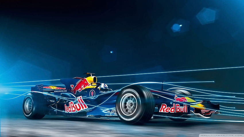Red Bull Formel-1-Auto-Ultra-Hintergrund für U-TV: Tablet: Smartphone HD-Hintergrundbild