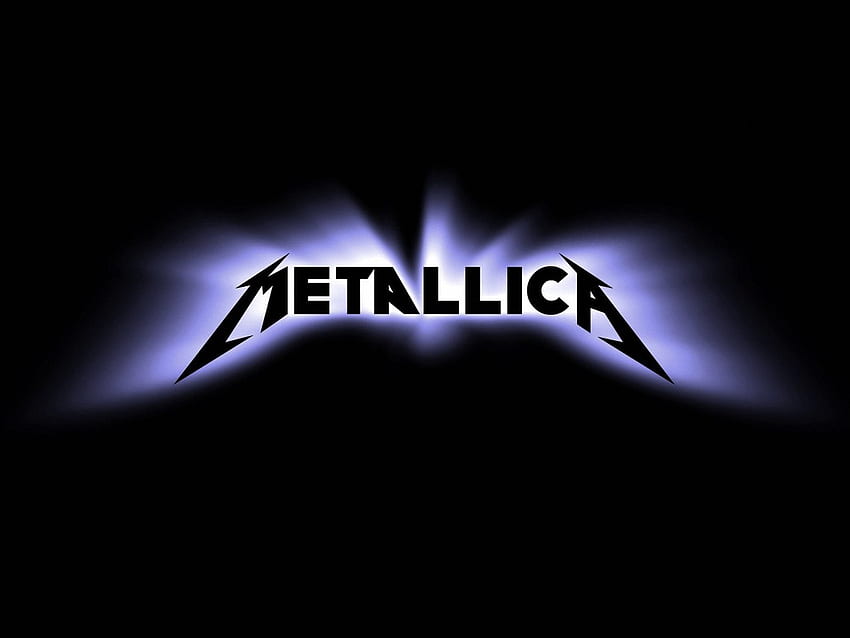 Metallica Logo Fade To Black HD wallpaper