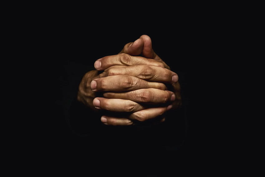 Modlące się dłonie, 0,13 Mb, ręka Jezusa Tapeta HD