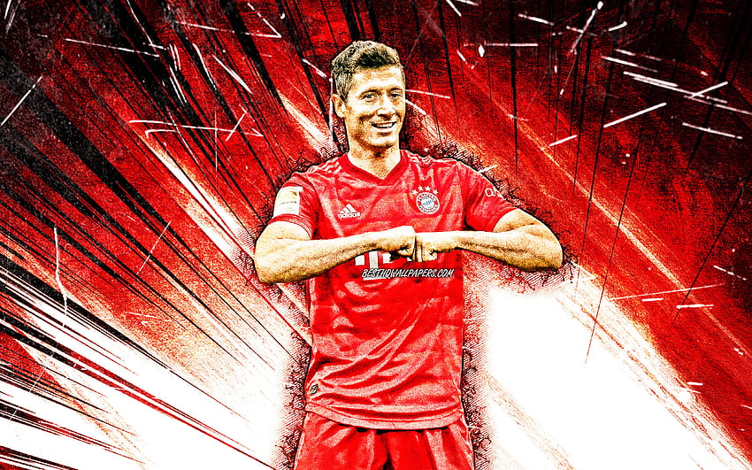 Robert Lewandowski, soccer, football, polish, bayern, rl9 HD wallpaper ...