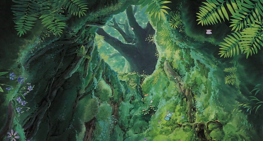 となりのトトロの風景 - Studio Ghibli 39133708, Studio Ghibli Aesthetic 高画質の壁紙