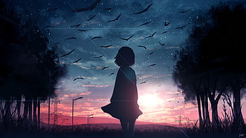 Aggregate more than 72 anime silhouette art latest - in.cdgdbentre