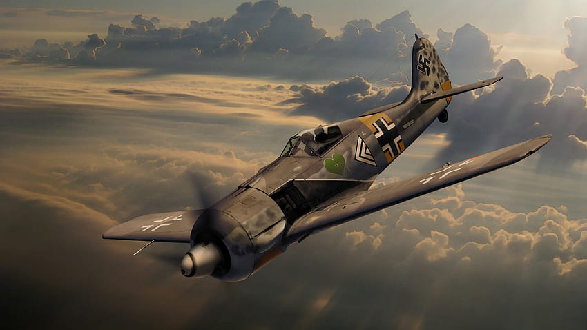 フォッケウルフ ドイツの第二次世界大戦の航空機 - http://www. 高画質の壁紙