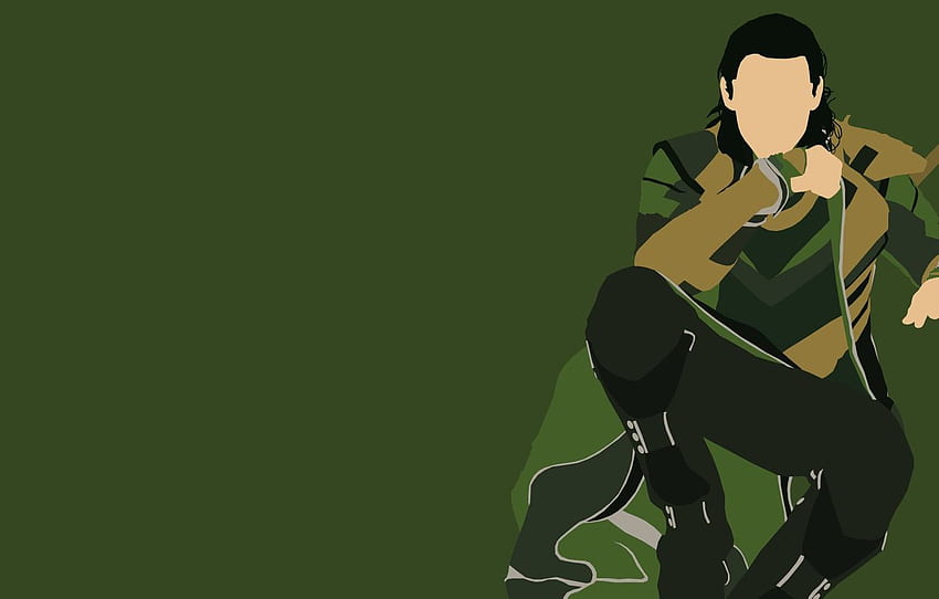 Loki, Loki minimalistisch HD-Hintergrundbild