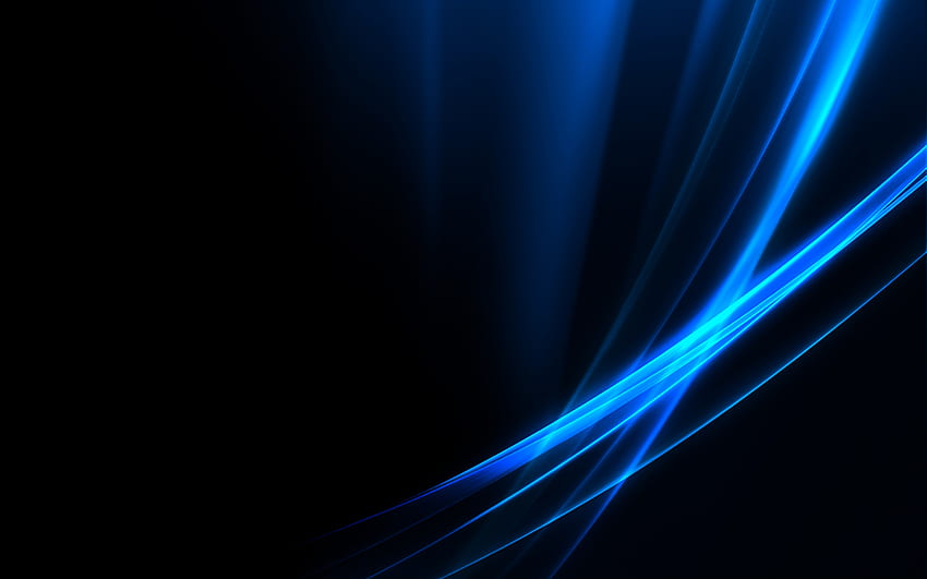 파워포인트 템플릿용 검은색과 파란색 추상 슬라이드 배경 HD 월페이퍼