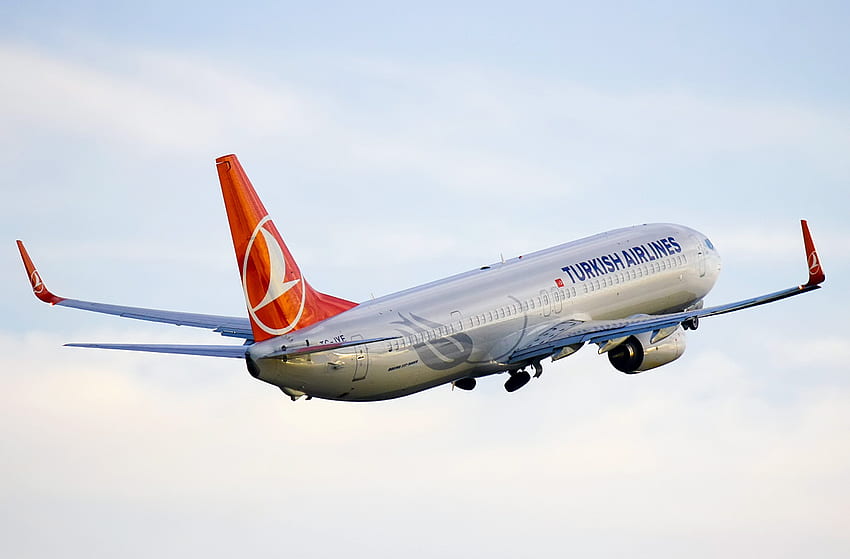 Boeing 737 900 Turkish Airlines. И описание на самолета HD тапет