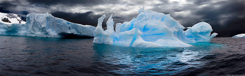 Iceberg High Quality Id - Double écran Iceberg - Fond d'écran HD