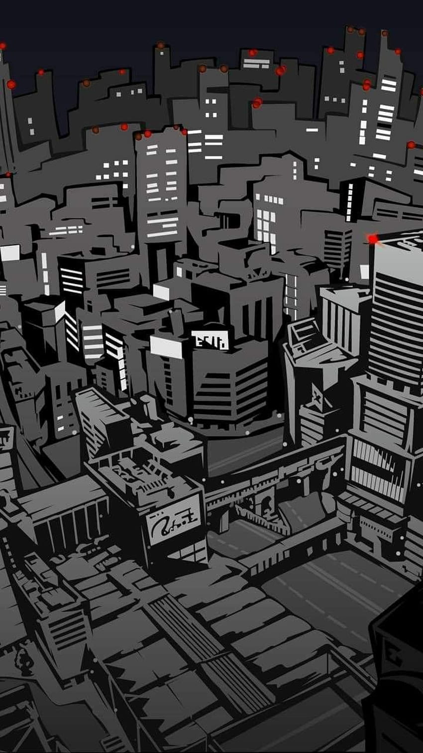 Tokio noc tło. Fundo de tela celular, Papel de parede de fundo, Planos de fundo, Persona 5 City Tapeta na telefon HD