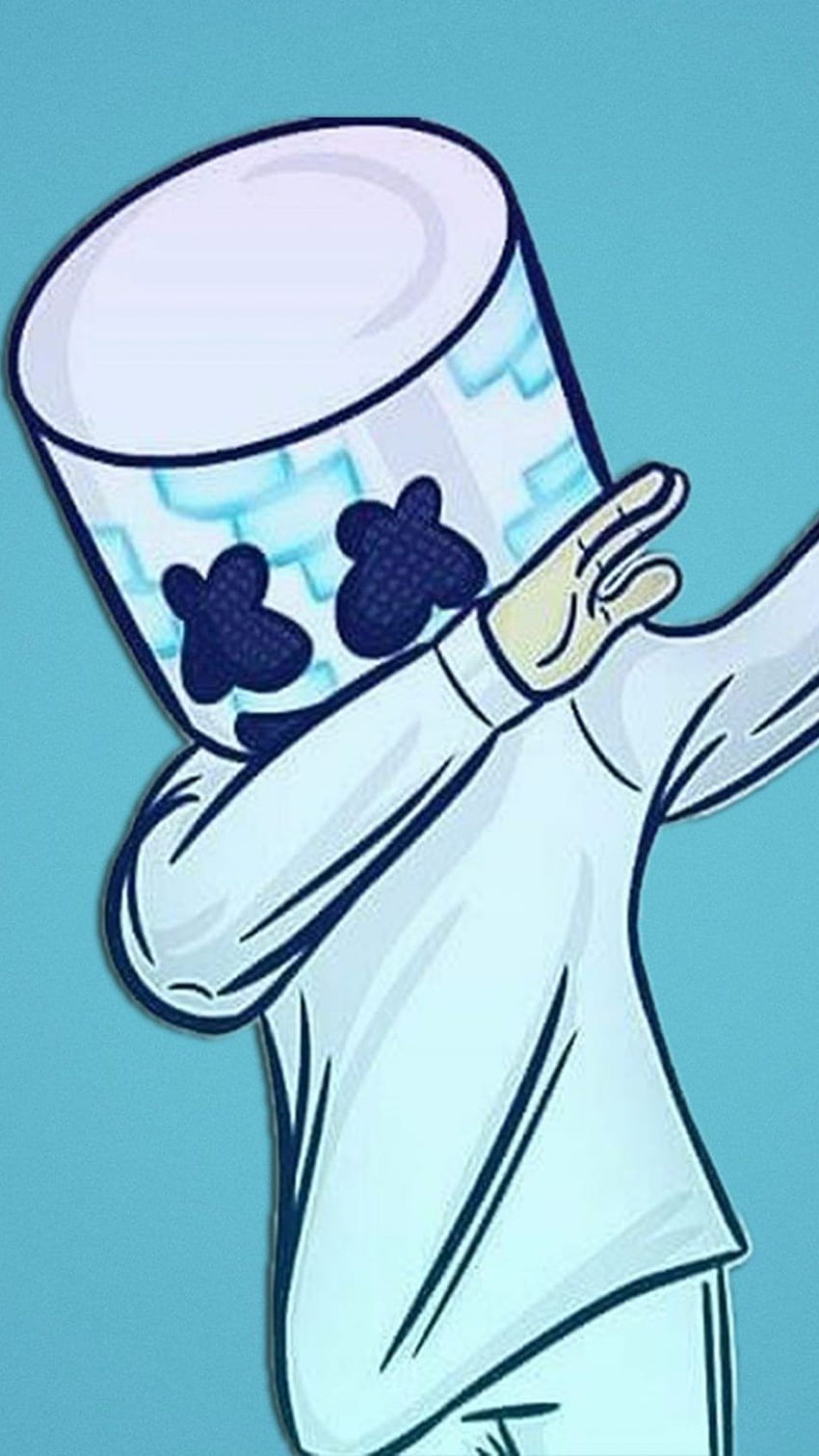 Marshmello Fan Artwork. Marshmello. , Mobile, Anime ...