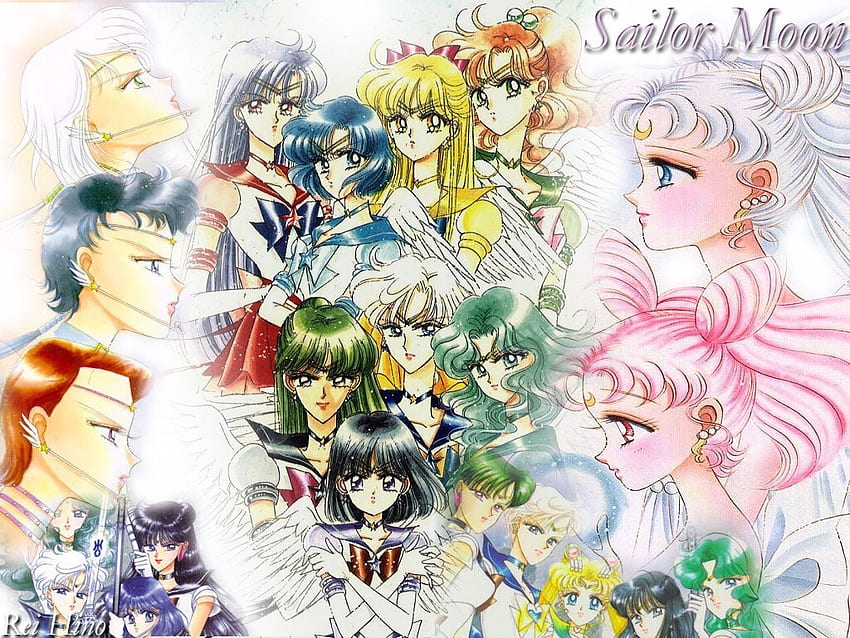 Sailor Moon Stars, anime, sailor moon, senshi, stars, manga HD wallpaper