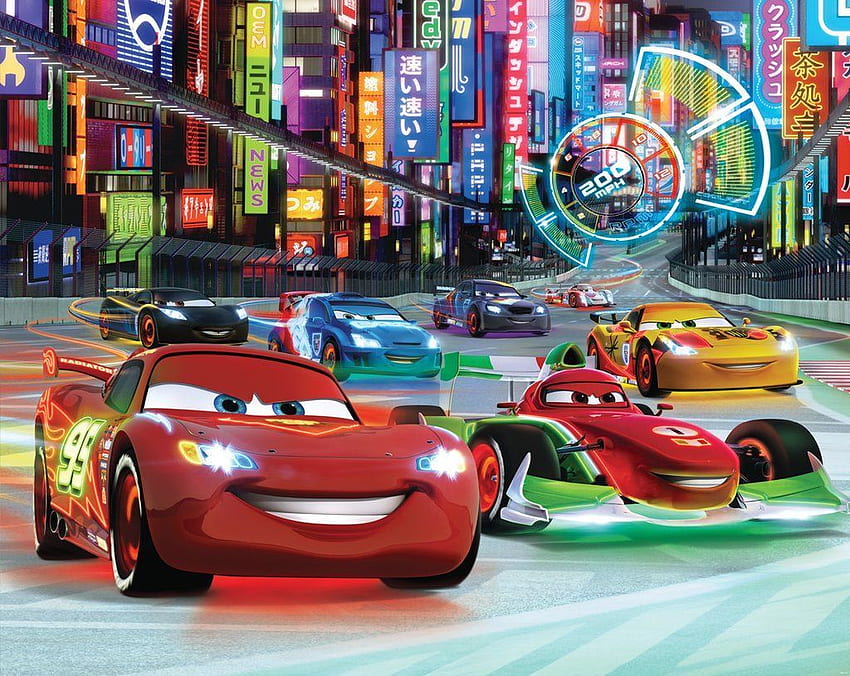 Samochody Disneya, Carros Disney Tapeta HD
