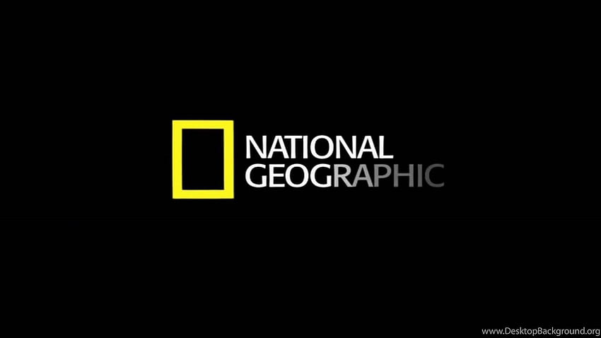 National Geographic Logosu HD duvar kağıdı