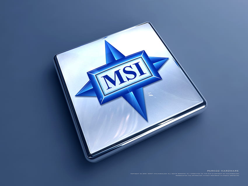 logo msi , logo, merek, lambang, ikon, font, Biru MSI Wallpaper HD