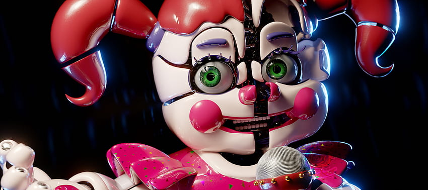 Download FNAF Circus Baby Anime Wallpaper