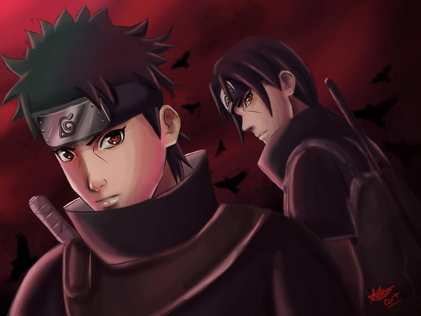 If Shisui and Itachi lived full lives, could they become stronger than Madara?, Shisui Eyes HD wallpaper