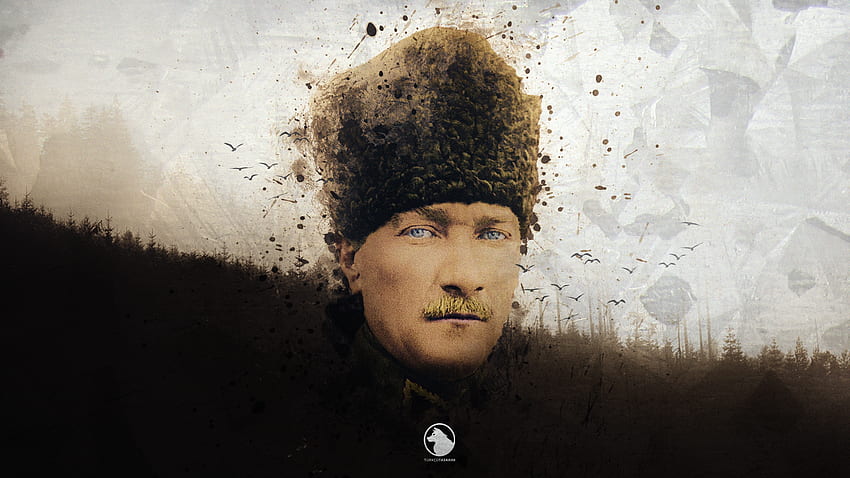 Atatürk Duvar Kağıdı Full ” Tasarım Tapeta HD