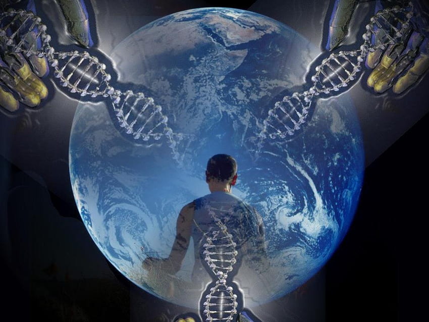 DNA Activation, spirit, universum, geist, biciel HD wallpaper