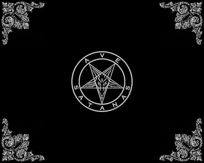 Heil Satan, satanischer PC HD-Hintergrundbild