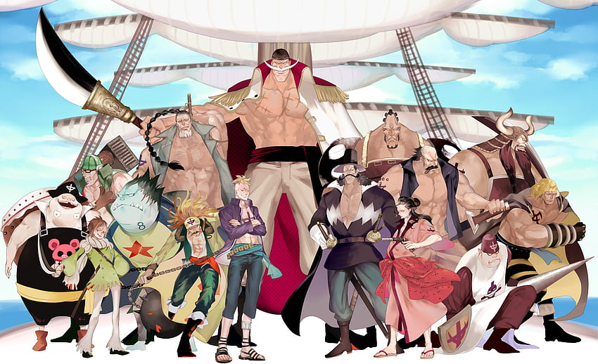 Barbe Blanche - Barbe Blanche - Barbe Blanche Pirates Izo One Piece ...