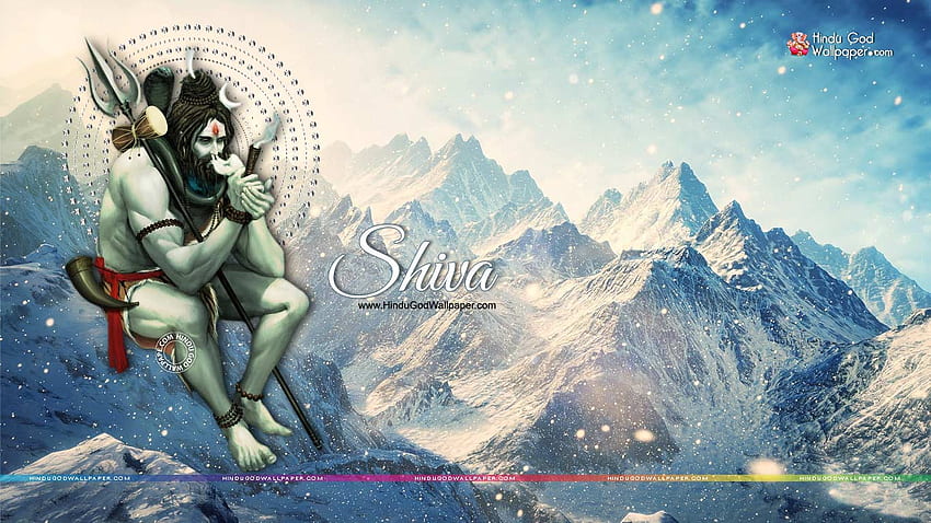 Shiva 스모킹 칠럼 풀 사이즈, Bholenath HD 월페이퍼