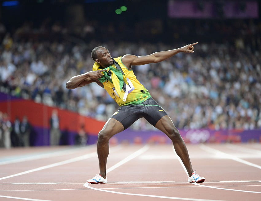 Usain Bolt HD-Hintergrundbild