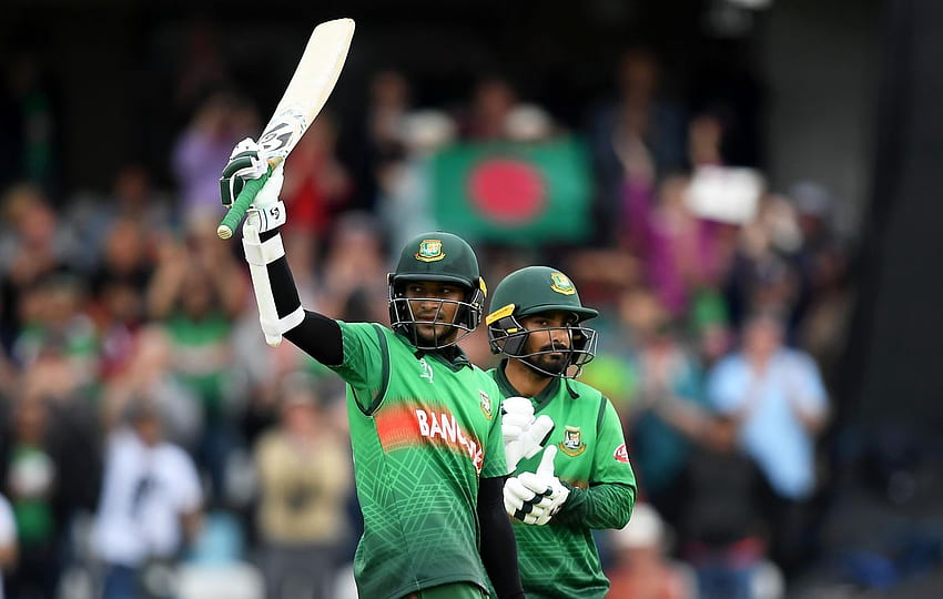 Shakib Al Hasan e Bangladesh ofuscam grandes nações no críquete papel de parede HD