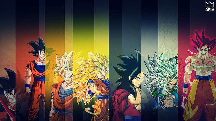 Goku Kamehameha, DBZ Dual Monitor HD wallpaper