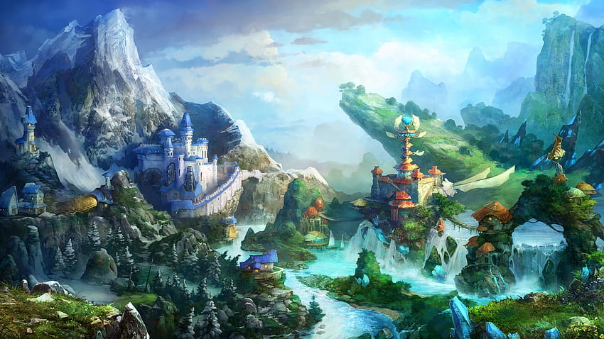 PRIME WORLD Fantasy Mmo Rpg ออนไลน์ แอคชั่น ต่อสู้ ผจญภัย Arena, 2560 X 1440 RPG วอลล์เปเปอร์ HD