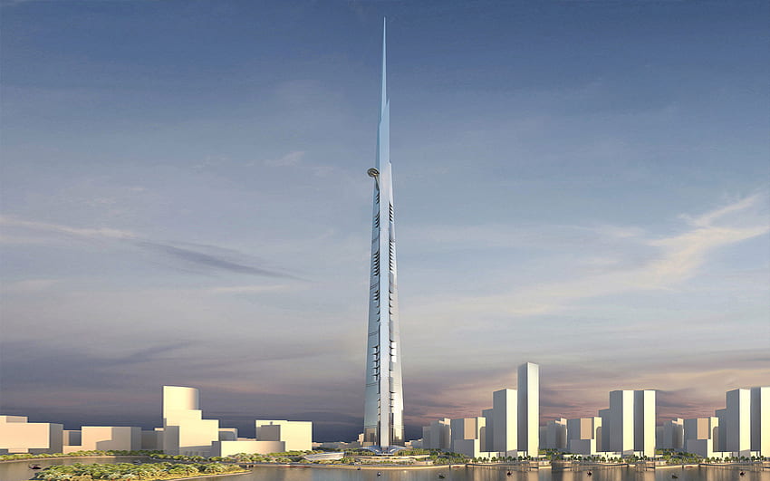 La construction du plus haut bâtiment du monde commencera cette semaine, Djeddah Arabie Saoudite Fond d'écran HD