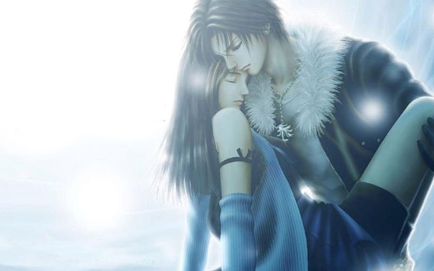 Final Fantasy VIII - Squall ve Rinoa, yine de Twilight'tan daha iyi bir aşk hikayesi. Fantastik final sözleri, Fantastik karakterler, Final fantazisi komik HD duvar kağıdı