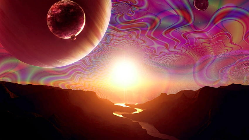 Space Acid View ., Strange Planet HD wallpaper