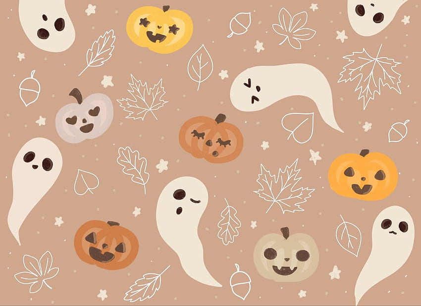 Halloween. Halloween , Musim gugur yang lucu , musim gugur, Komputer Seram Wallpaper HD
