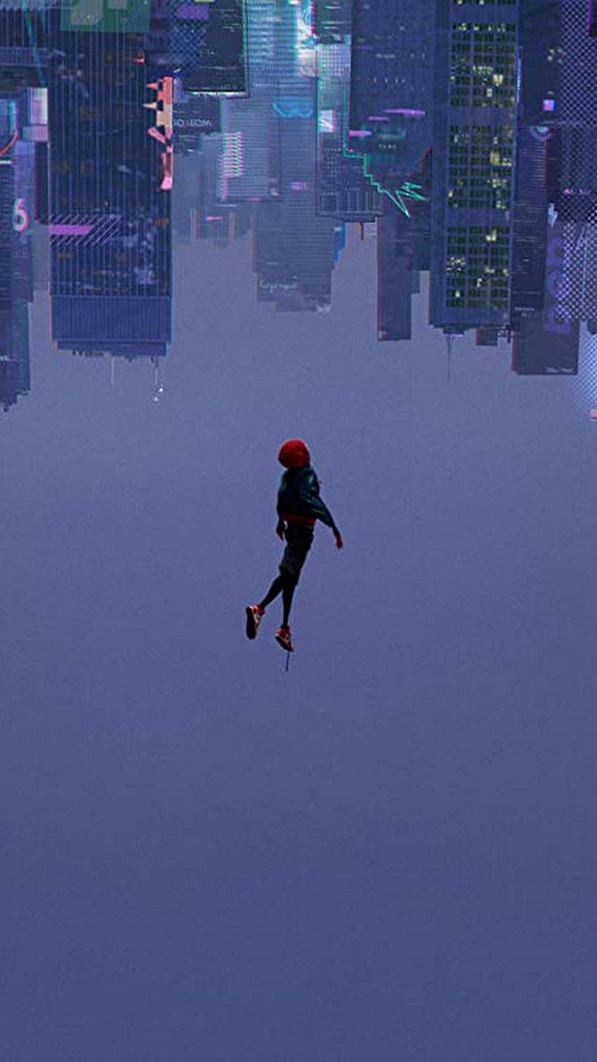 Spider Man Into The Spider Verse 2018 IPhone 7 . 2020 г HD тапет за телефон