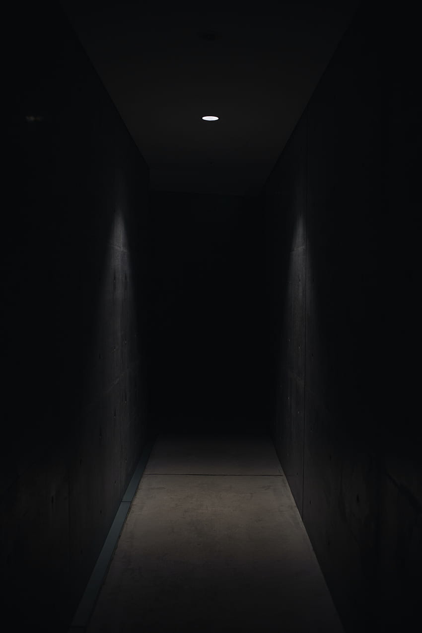 Dark Hallway Black Sad , Creepy Hallway HD phone wallpaper