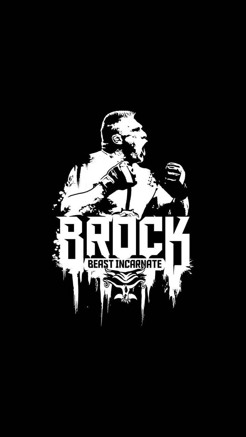 Brock Lesnar, Brock Lesnar Logosu HD telefon duvar kağıdı