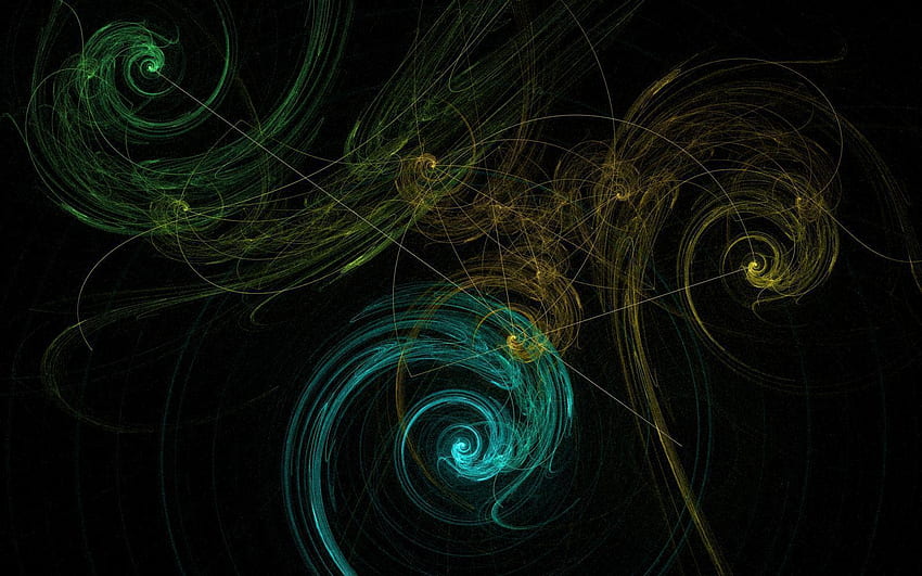 Rapporto aureo, spirale di Fibonacci Sfondo HD