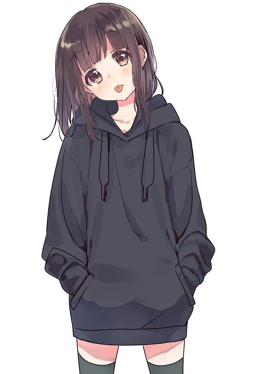 Anime Girl Hoodie Wallpapers - Top Free Anime Girl Hoodie Backgrounds -  WallpaperAccess