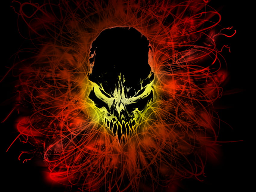 Fire Skull X Devil Evil Fire Fun 240 X 320 42 Kb []、モバイル、タブレット用。 ブルーフレイムウルフライブを探索する 高画質の壁紙